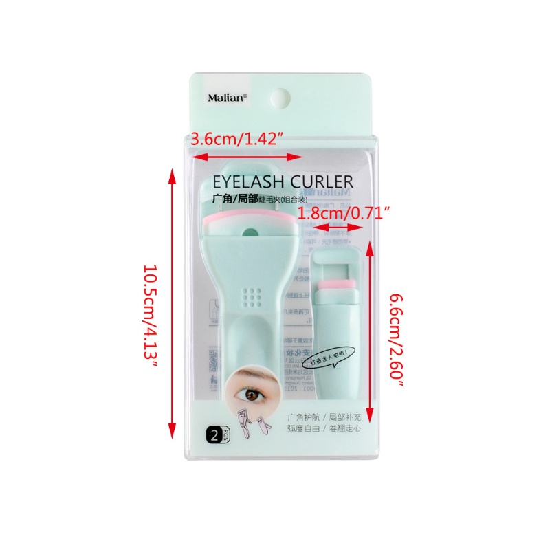 Bộ Dụng Cụ Uốn Cong Lông Mi Góc Rộng YOUYO Lâu Trôi