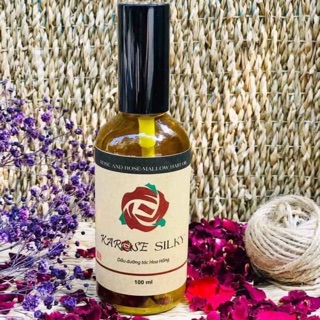 Dầu dưỡng tóc hoa hồng Karose Silk