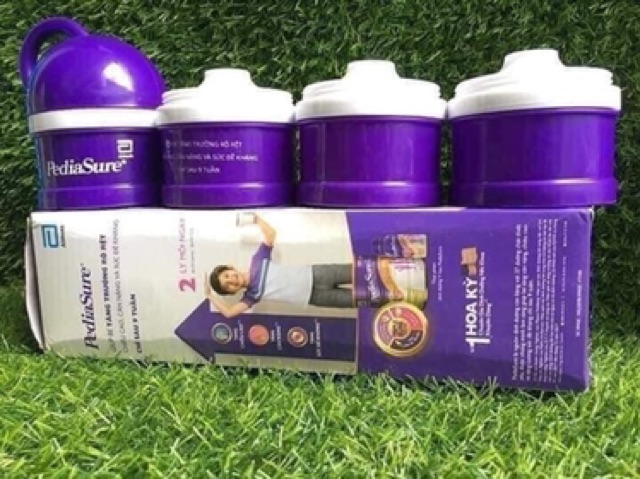 Hộp chia bột sữa pediasure
