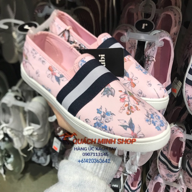 Giày Slip-on hoa hiệu RuBi- hàng xách tay Úc