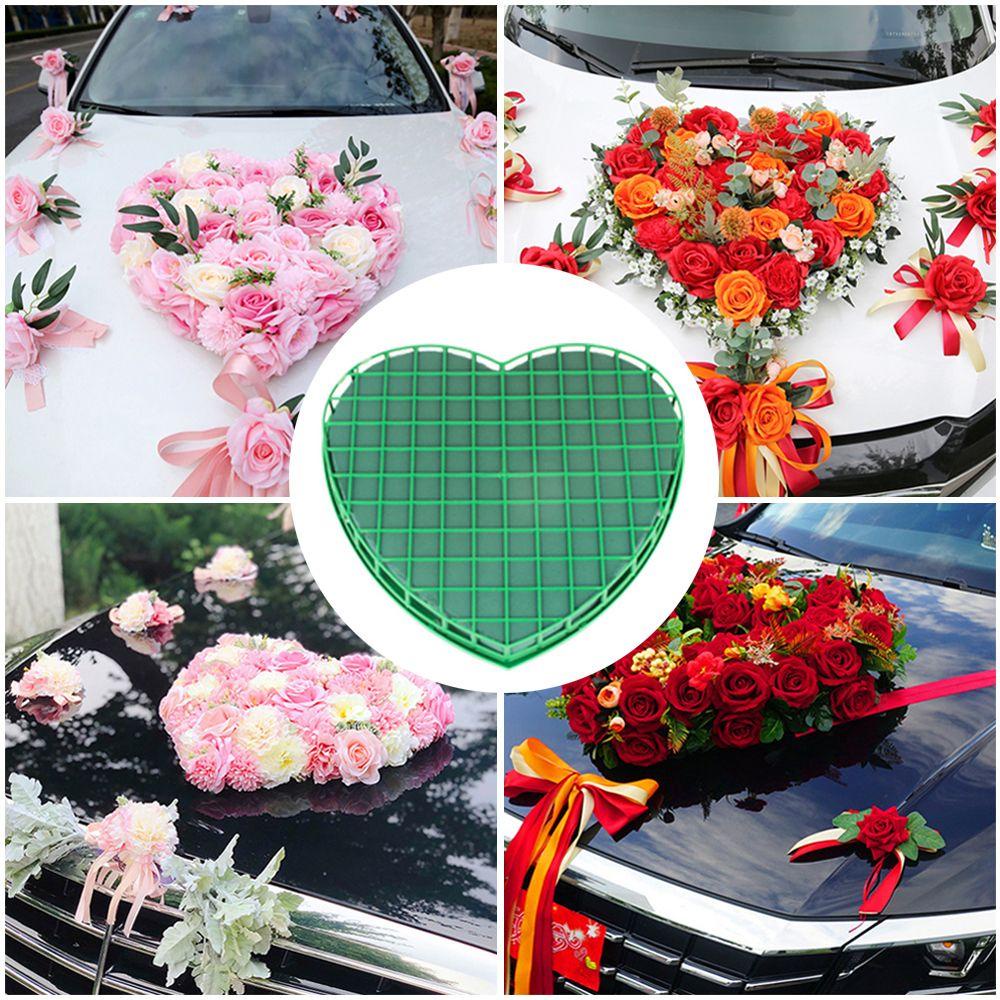 Giá Đỡ Mút Xốp Cắm Hoa Trang Trí Xe Hơi Đám Cưới