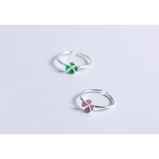 Nhẫn Cỏ 4 Lá Bạc 925