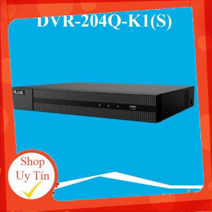 Đầu ghi hình TVIIP 4 kênh HILOOK DVR204QK1(S) Hàng chính hãng