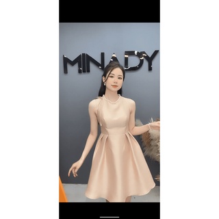 Váy Tafta cổ nạm ngọc MINADY