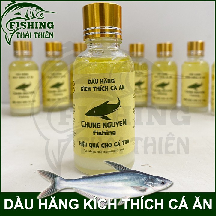 Dầu hăng kích thích cá ăn Chung Nguyen Fishing chuyên dùng câu cá tra