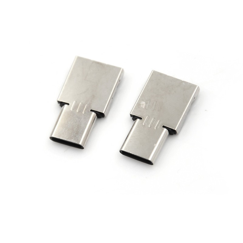 Set 2 Đầu Chuyển Đổi USB 3.1 Type C Đực Sang USB Cái OTG Dành Cho Máy Tính Bảng