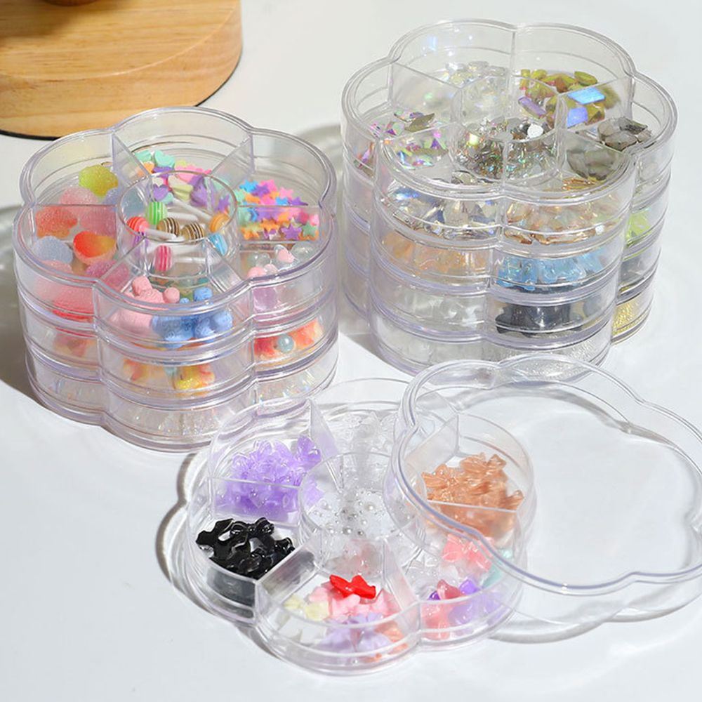 Bộ Phụ Kiện Hạt Kim Loại Hình Nơ Đính Trang Trí Móng Tay DIY|Gấu Aurora 3D|Ngọc Trai