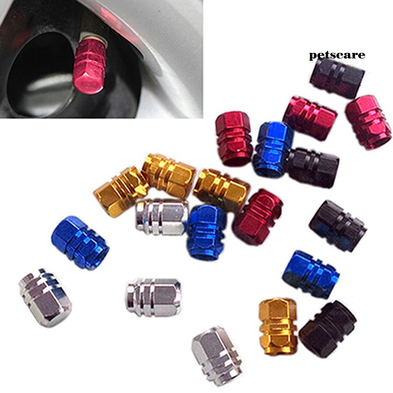 4 Nắp van bánh xe hơi làm từ hợp kim nhôm chất lượng cao