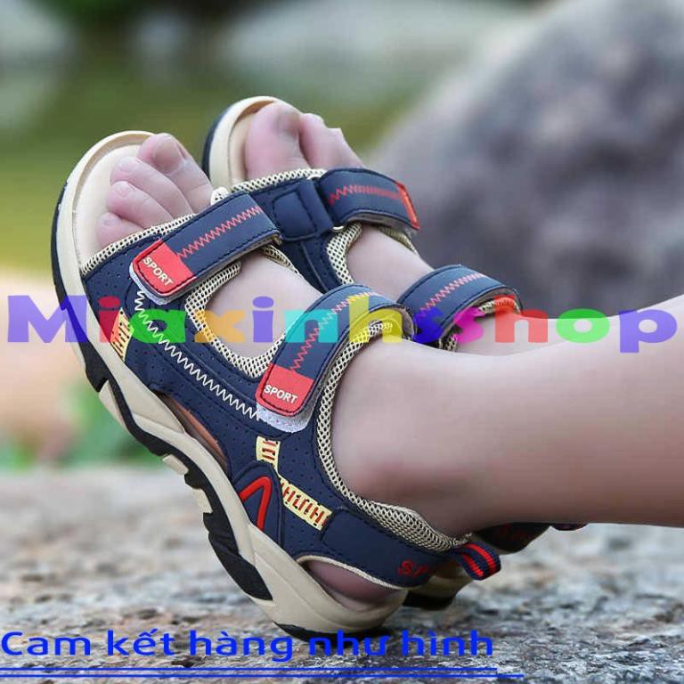 Sandal bé trai sandal trẻ em hàng cao cấp dép quai hậu xuất khẩu châu Âu