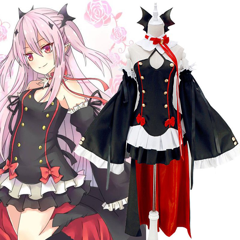 Bộ Đồ Hóa Trang Phù Thủy Ma Cà Rồng Trong Phim the end Owen no seraph krul tepes