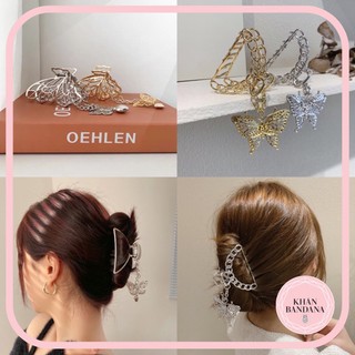 Kẹp tóc dây treo con bướm - Gắp tóc dây treo