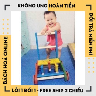 [Hàng Loại 1] Xe Tập Đi Bằng Gỗ 3 Con Gà Cho Bé