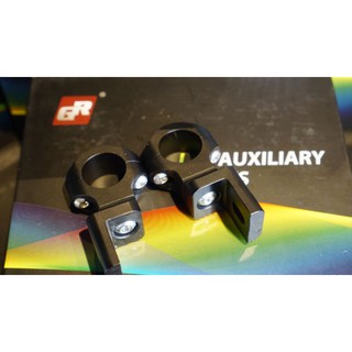 Pad kẹp ghi đông đèn trợ sáng CNC GR phi 22mm - Home Motorcycle Workshop