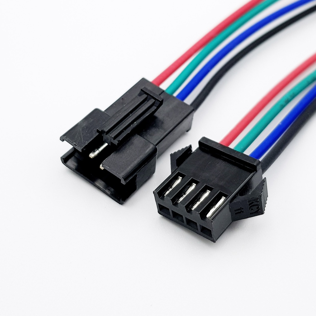 Cặp Jack kết nối đực cái 2.54mm dài 40cm SM-2P / 3P / 4P / 5P / 6P