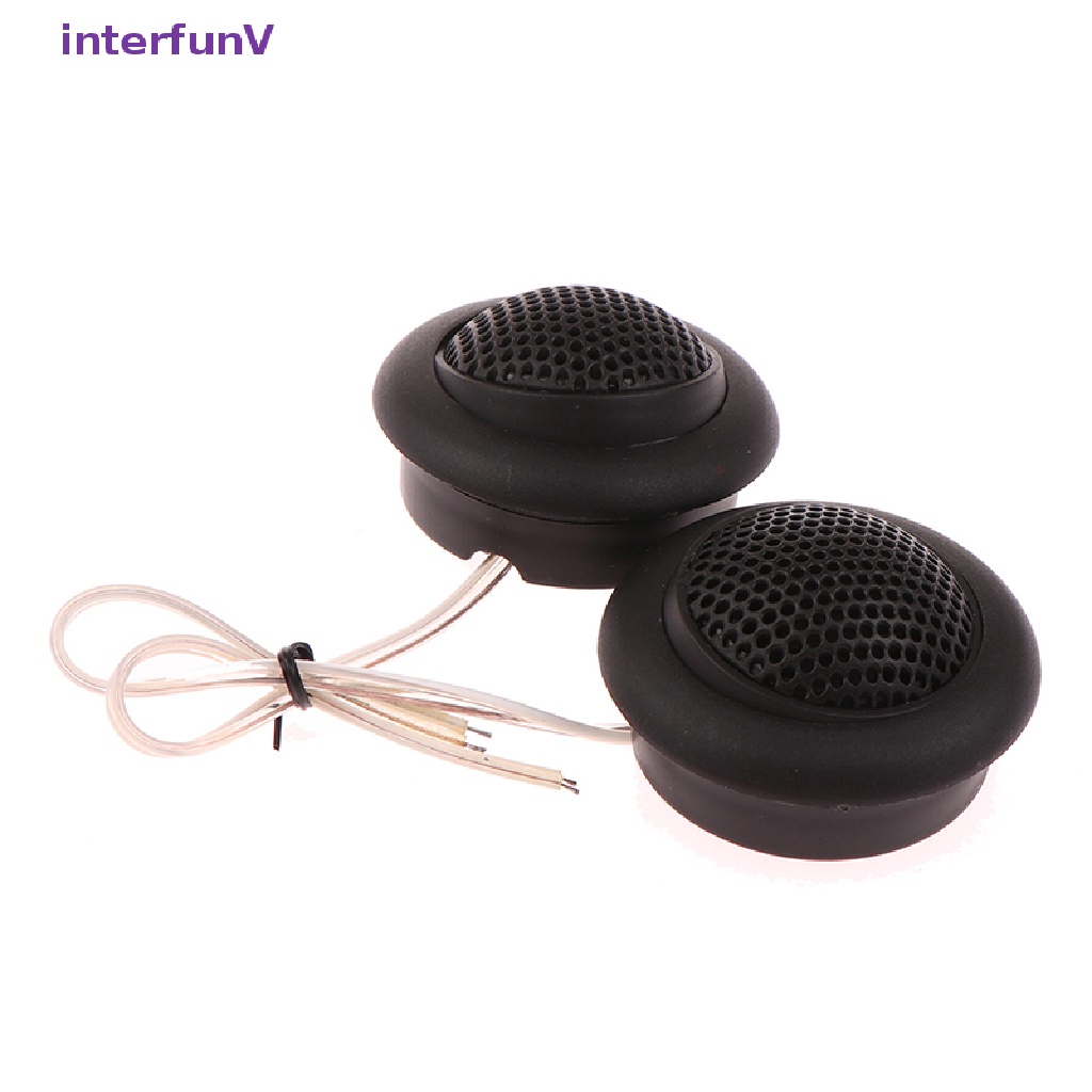 Bộ 2 Loa Hình Vòm Mini Hiệu Quả Cao Cho Hệ Thống Âm Thanh Xe Hơi