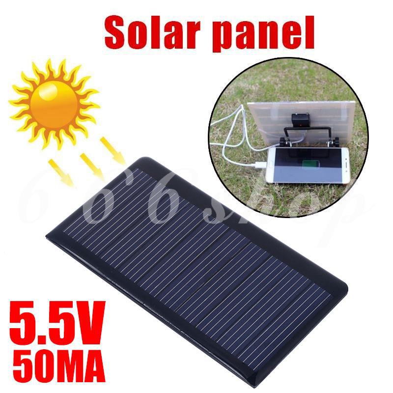 Tấm pin năng lượng mặt trời 5.5V 50mA