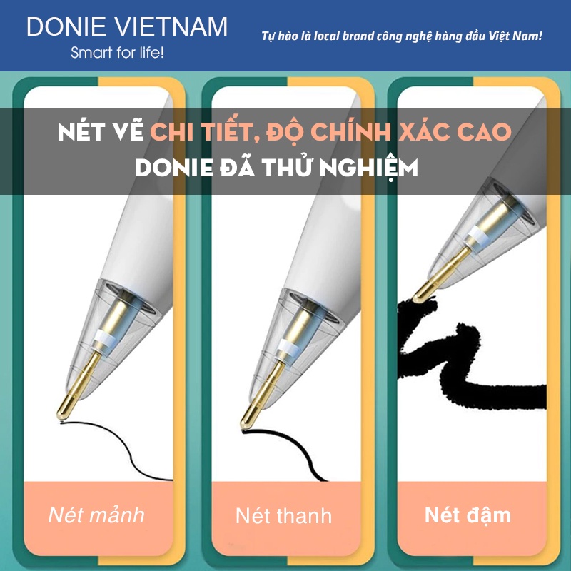Đầu Ngòi Bút Apple Pencil 2 & 1 Thay Thế Bằng Kim Loại, Đầu Ngòi Stylus Pencil Chuyên Vẽ Paperlike