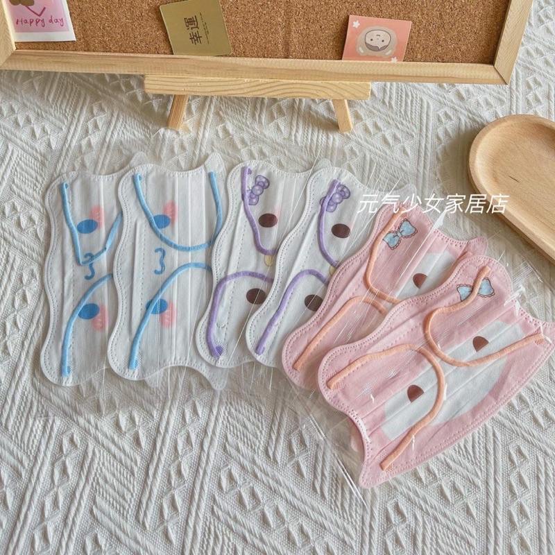 Khẩu Trang Cao Cấp Mềm Mịn Hoạ Tiết Dễ Thương