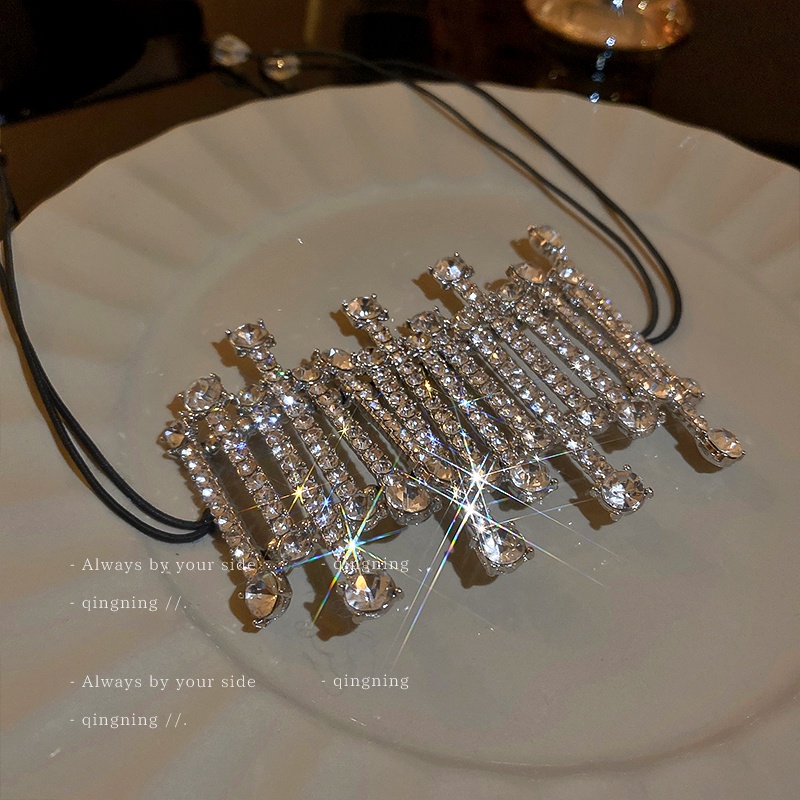 Dây Cột Tóc Đính Đá Pha Lê Kim Cương Hình Học Đa Năng Thời Trang Cho Nữ | BigBuy360 - bigbuy360.vn