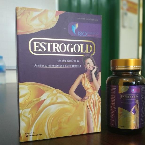 Estrogold - Hỗ trợ tăng tiết nội tiết tố, giữ mãi tuổi xuân (Hộp 30 viên)