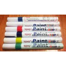 Bút sơn Toyo -Bút Repaint -bút vẽ lốp-bút vẽ giày paint marker SA101