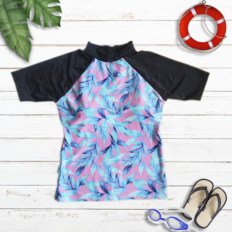 Áo bơi nữ, Áo bơi thun tay ngắn 2021 | BigBuy360 - bigbuy360.vn