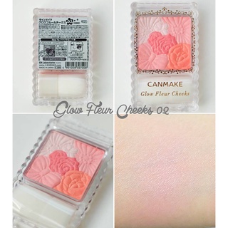 Phấn má hồng Canmake Glow Fluer Cheeks Nhật Bản