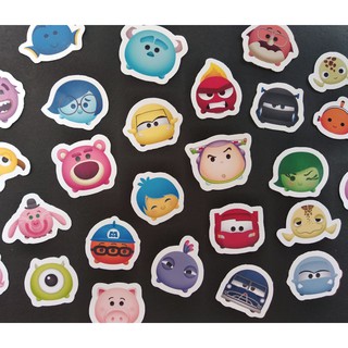Bộ 40 sticker tsum tsum các nhân vật Pixar/Disney đáng yêu - LLD089 (Ảnh thật shop tự chụp)