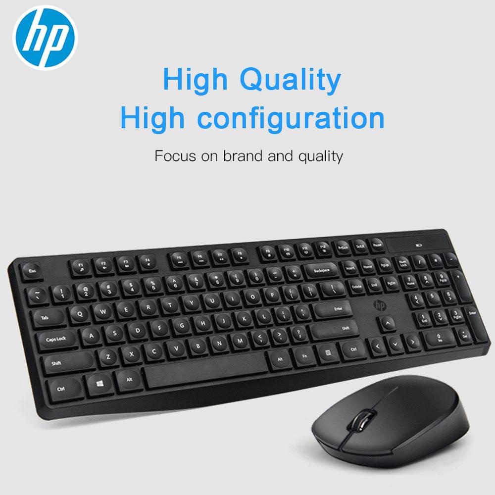 Bộ phím chuột không dây HP CS10 Silent Office - Bảo hành chính hãng 100%