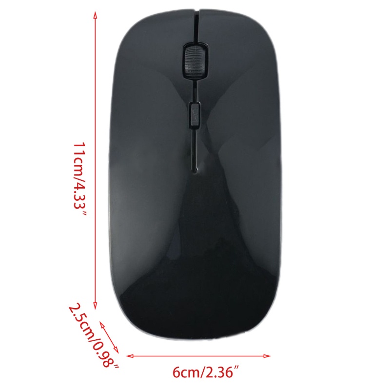 Chuột không dây 2.4Ghz Kèm Đầu Nhận USB Cho Windows Win 7 / 200