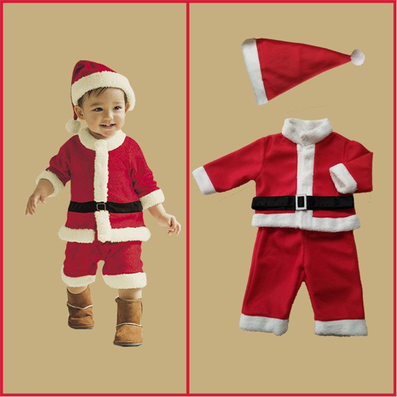 Bộ Đồ Hóa Trang Ông Già Noel Xinh Xắn Cho Bé
