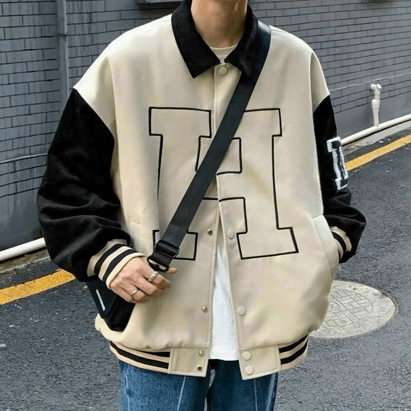 (HCM) Áo Khoác Dù Chữ H siêu đẹp - form rộng , thời trang unisex siêu đẹp - phong cách hàn quốc cực hot KME FASHION