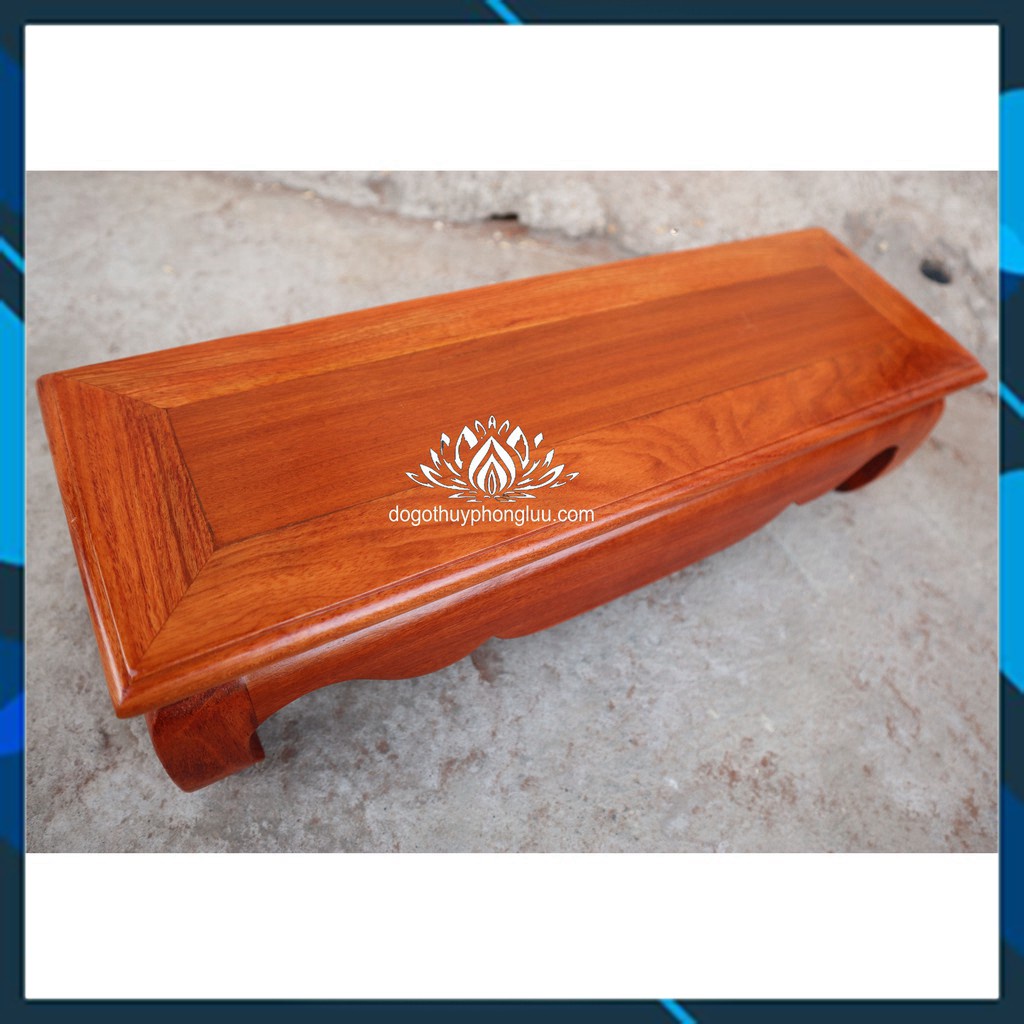 Đế kê khung ảnh - kỷ dài gỗ hương cao cấp