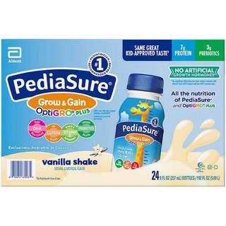 THÙNG 24 CHAI SỮA PEDIASURE NƯỚC VANI 237ML
