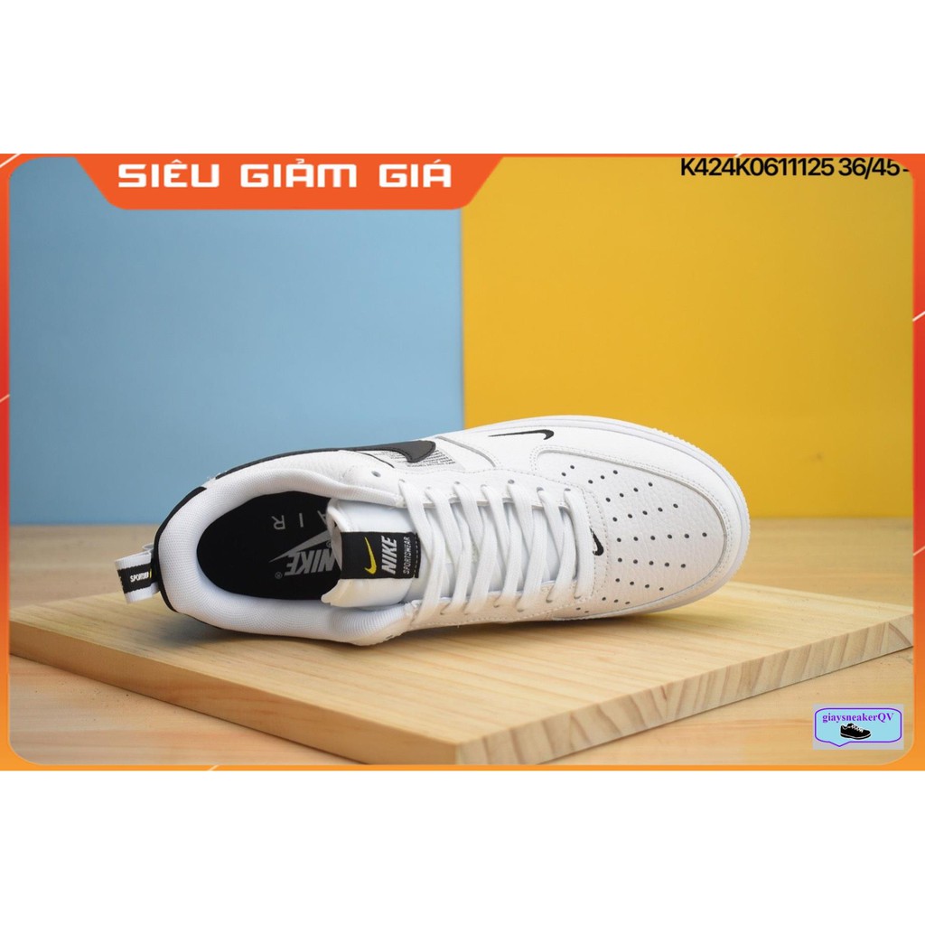 Giày thể thao dành cho nam nữ sneaker  Air Force 1 sportswear White siêu đẹp dành cho nam nữ