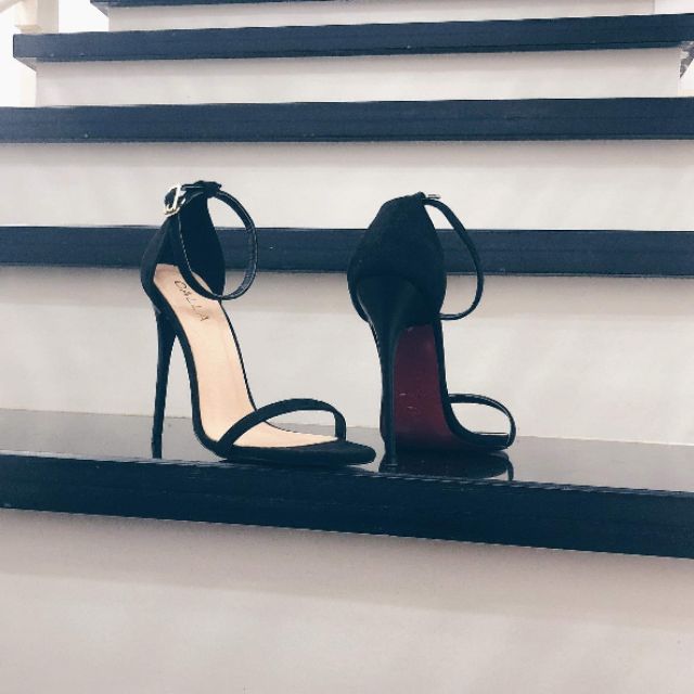 SANDANL cao gót đen sang chảnh 11_12p