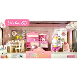 Bộ đồ chơi nhà thỏ - nhà bếp 6617