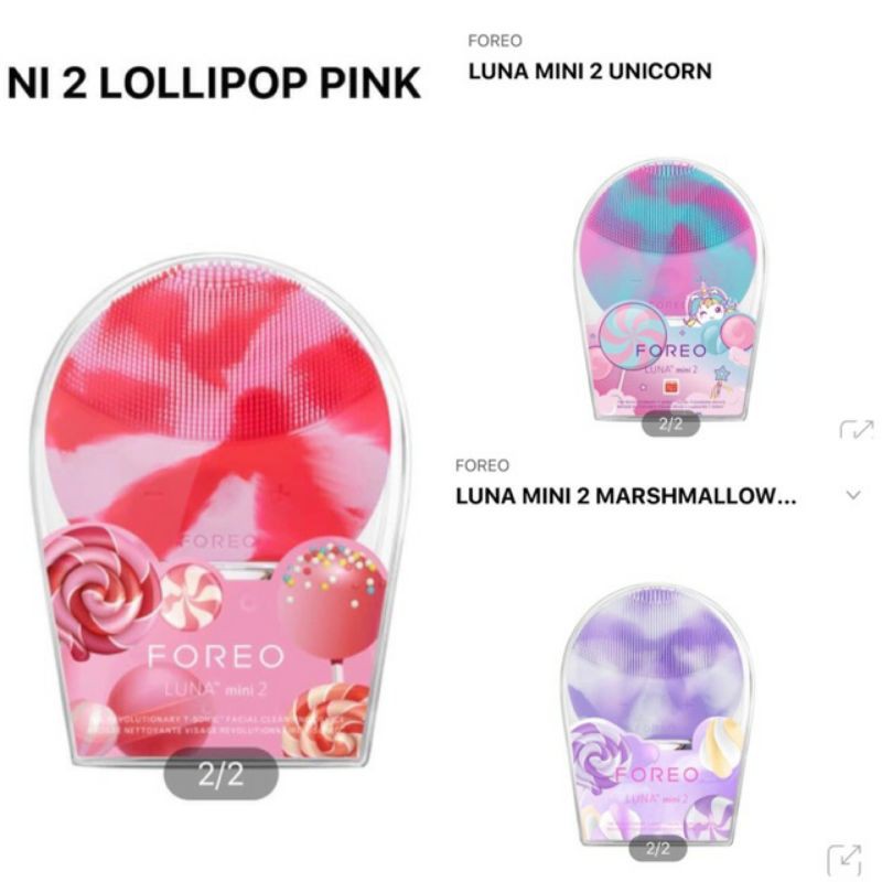 Máy rửa mặt Foreo Luna mini 2 Lollipop-