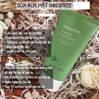 Combo 2 Tuýp Sữa Rửa Mặt Innisfree 150ml Mẫu Mới