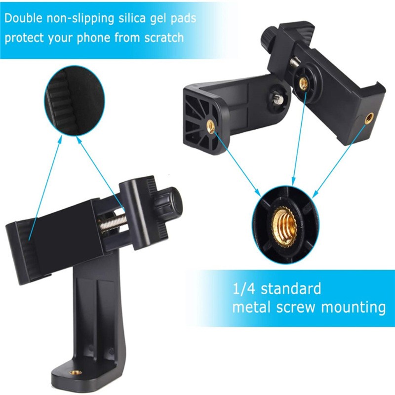 Giá Đỡ Điện Thoại Điều Khiển Từ Xa Có Kẹp Dọc Có Thể Điều Chỉnh | BigBuy360 - bigbuy360.vn