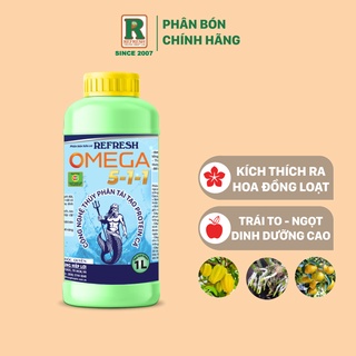 Phân bón hữu cơ đạm cá tây ban nha refresh omega 5-1-1 chai 1 lít
