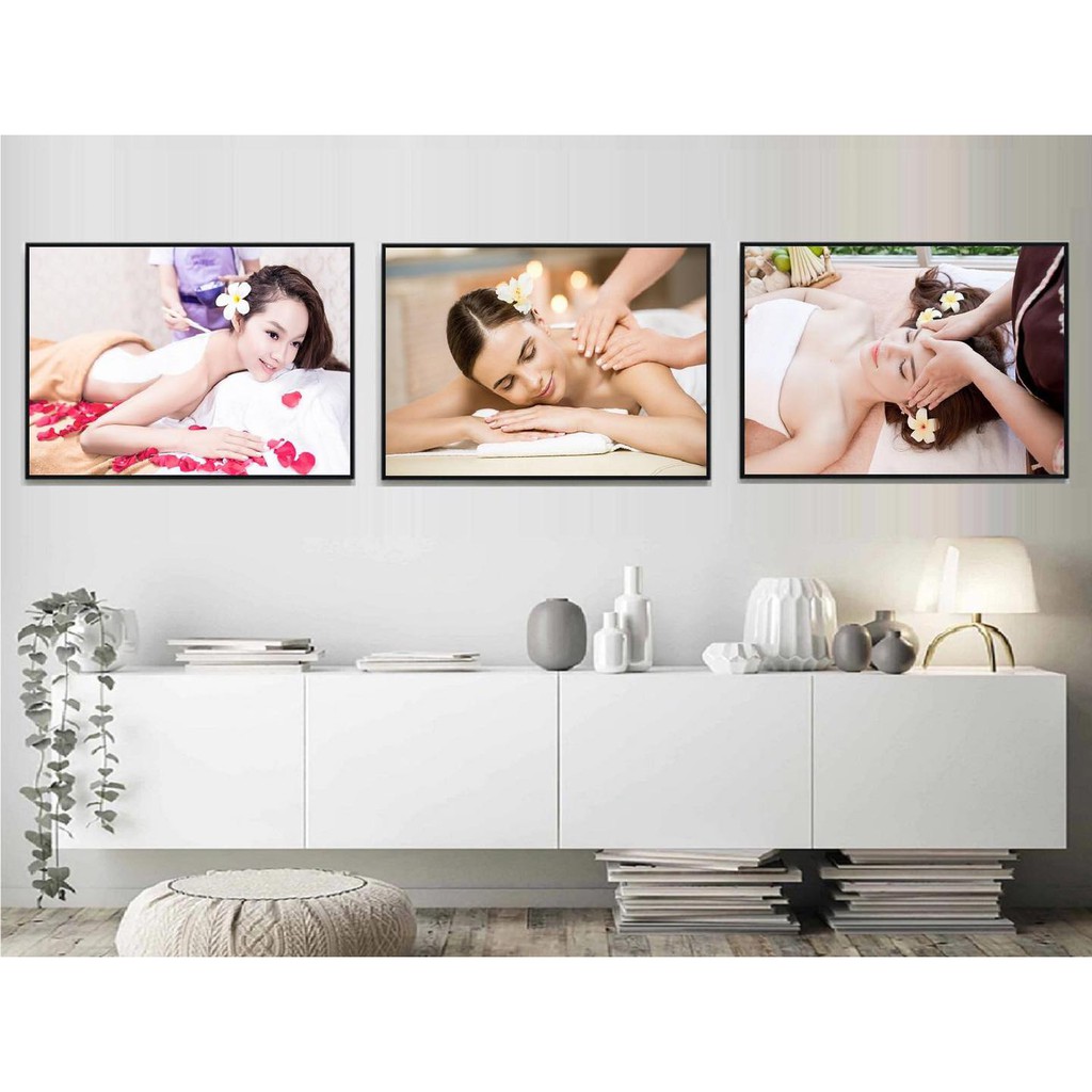 TRANH SPA DÁN TƯỜNG TRANH TREO SPA SIÊU ĐẸP GIÁ XƯỞNG A33 COLORLIFE