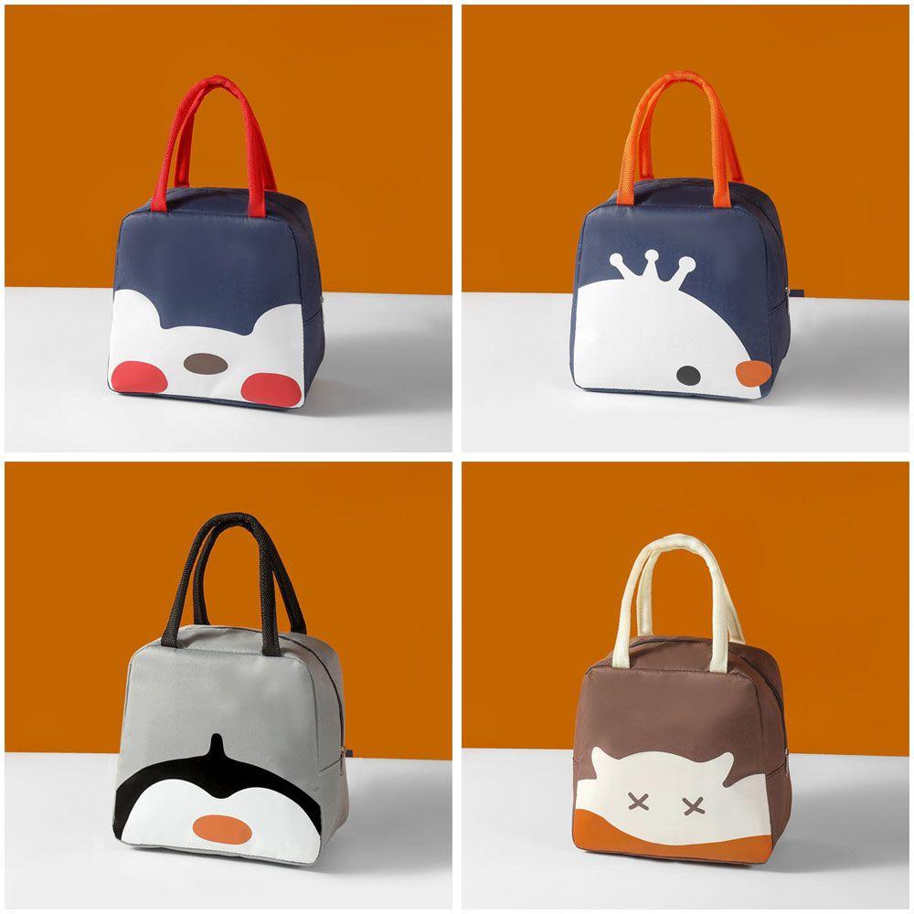 ESPO Túi Giữ Nhiệt Đựng Hộp Cơm Trưa Hoạ Tiết Hoạt Hình Đáng Yêu