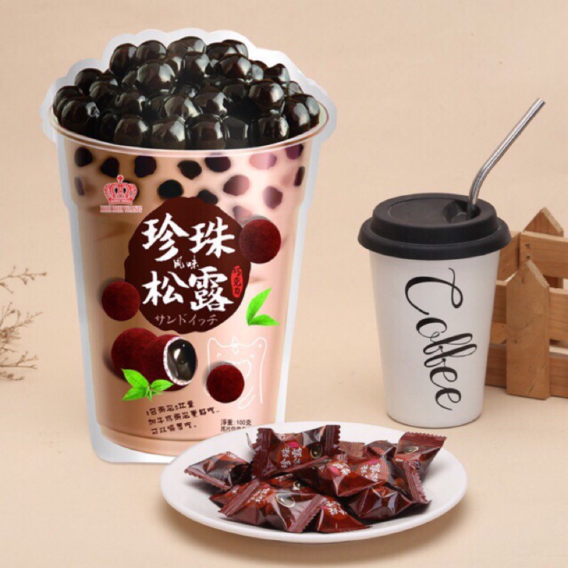 Kẹo trà sữa trân châu đường đen