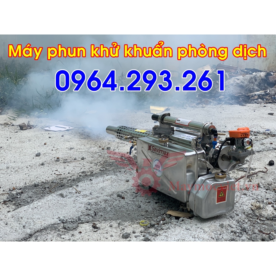 Máy xông khói đuổi bắt chuột chống phá hoại mùa màng cho bà con Vector Fog H200 - Hàn Quốc