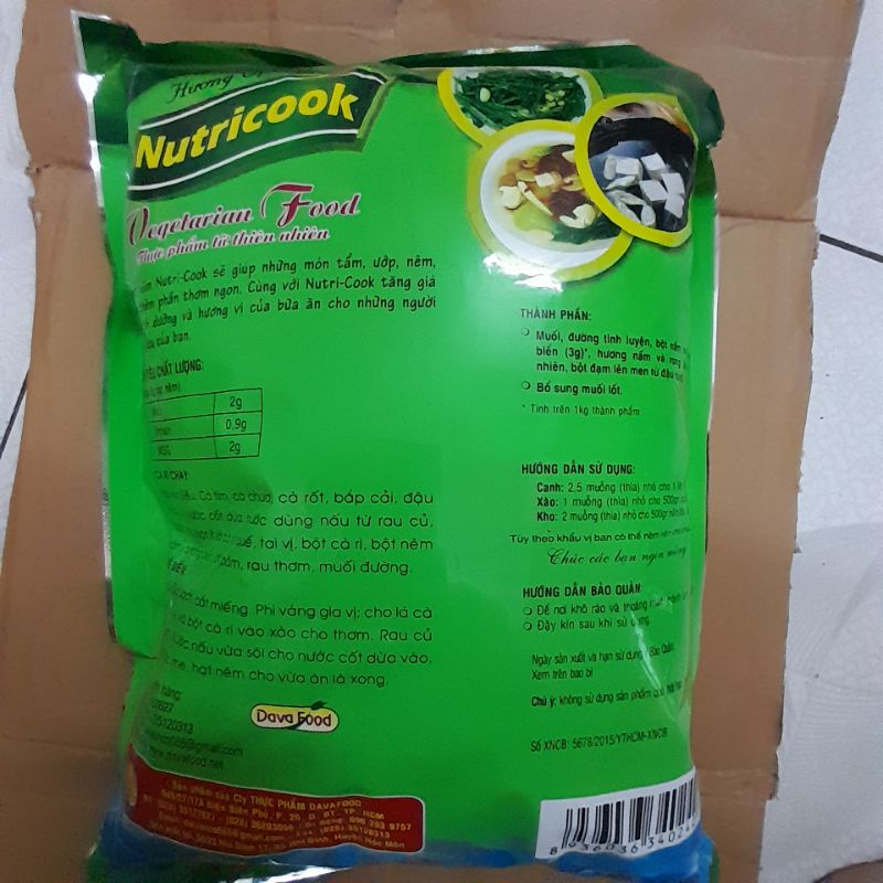 Hạt nêm Nấm Bào Ngư rong Biển 2kg