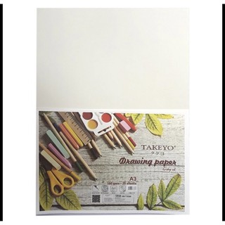 A3 -  GIẤY VẼ 20 TỜ A3 TAKEYO