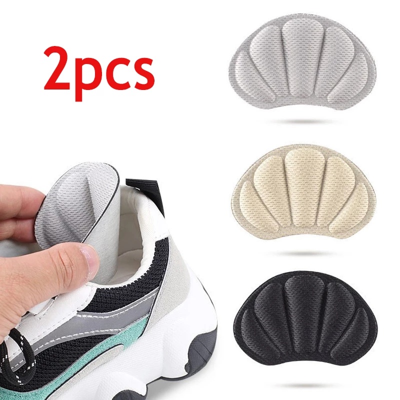 Set 2 Miếng Xốp Lót Giày Thể Thao Giảm Đau Chống Mài Mòn Có Thể Điều Chỉnh
