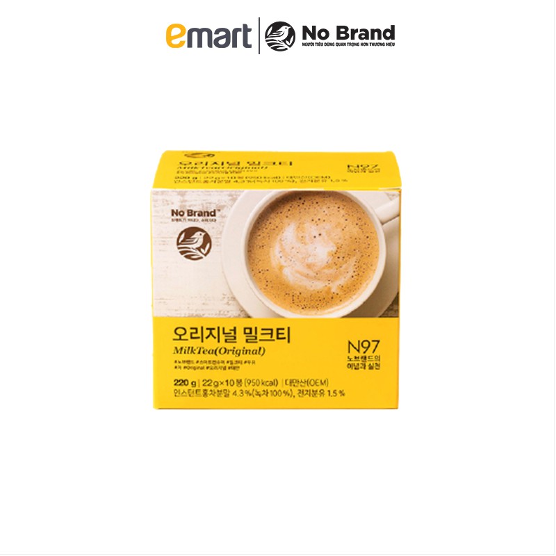 Trà Sữa Vị Truyền Thống No Brand 220g Hộp 10 Gói - Emart VN