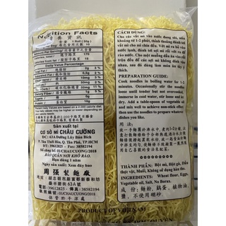 Mì hột gà Châu Cường 500GR